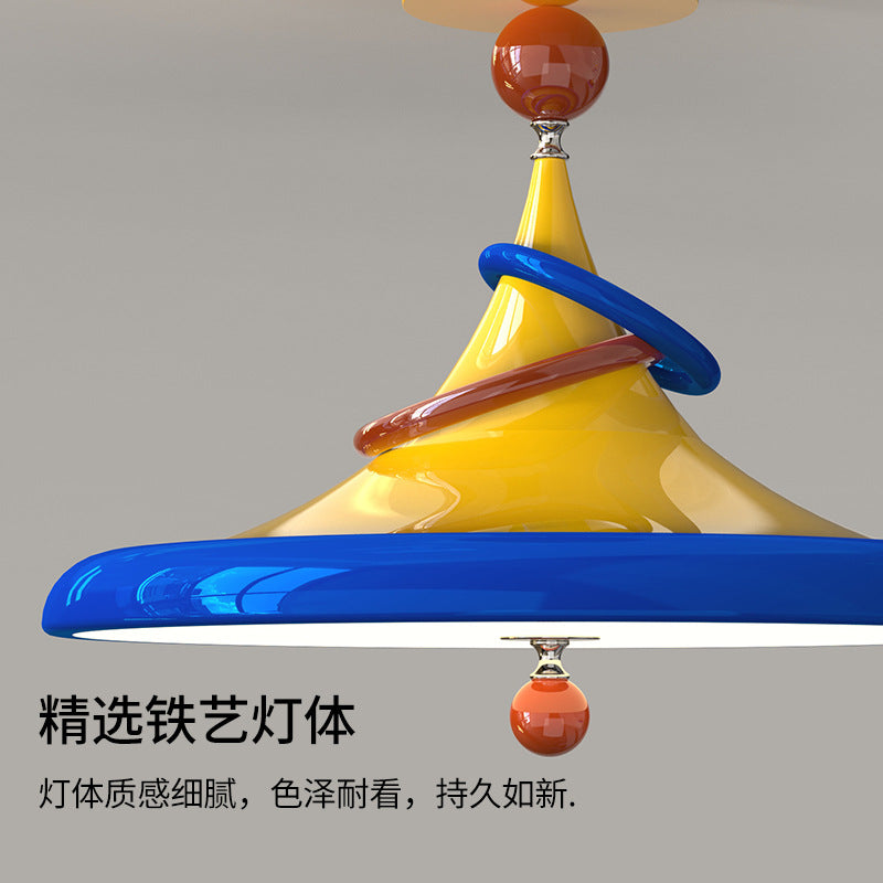 Memphis Children's Room Ceiling Light Creative Personality Bedroom Light Full Spectrum Eye Protection Boys and Girls Room Lighting