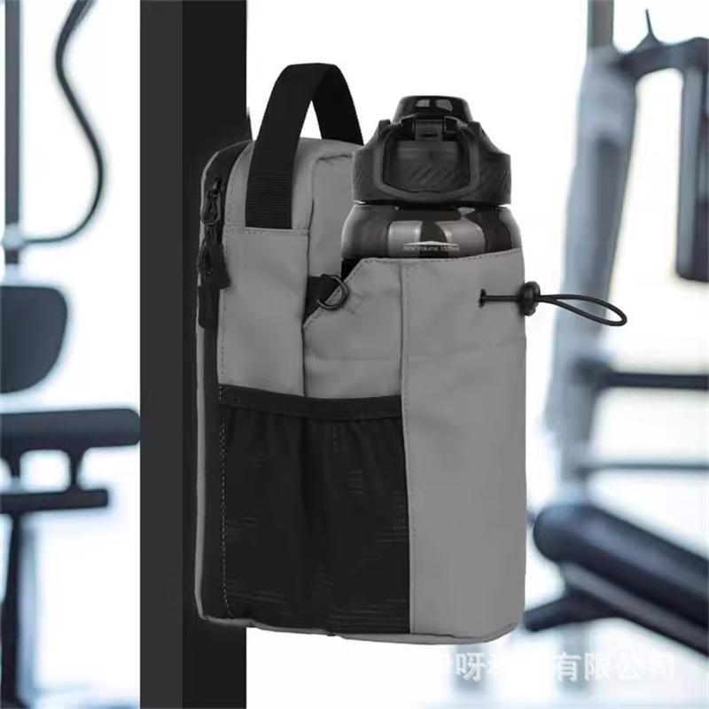 Waterproof gym magnetic water bottle bag outdoor multifunctional 5-piece strong magnetic attachment shoulder storage bag - direct from the factory