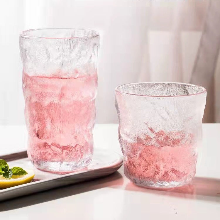 Japanese-style glacier glass cup - home use, high-value, instagram-worthy, girly, premium, niche beer glass