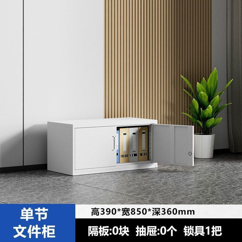 Filing cabinet office data cabinet voucher file cabinet with lock steel employee dormitory storage locker