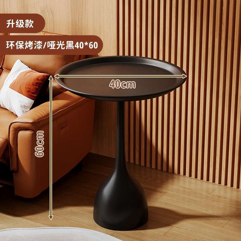 Coffee table living room for home creative sofa side table accessible luxurysense of design iron small apartment round table bedside table replacement