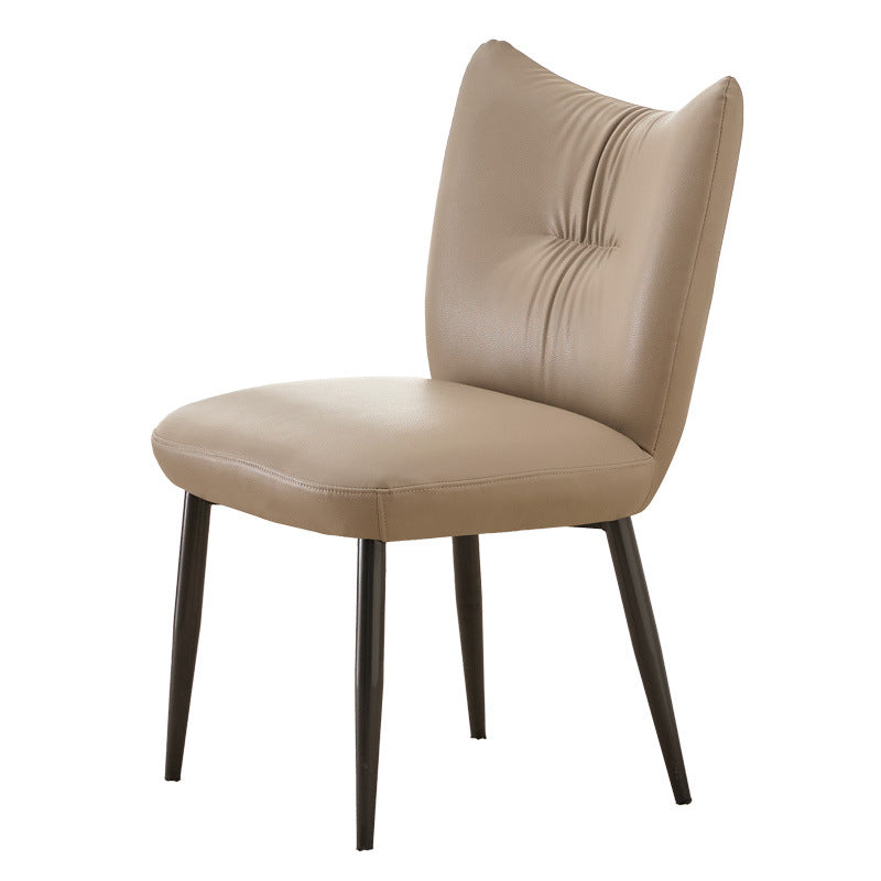 Dining chair accessible luxury high-end plaid backrest for home modern manufacturer wholesale hotel chair negotiation chair personalized casual chair
