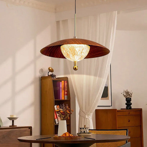 Restaurant chandelier suction lift touch sensor master bedroom creative eye protection three-color advanced new Chinese entrance aisle light
