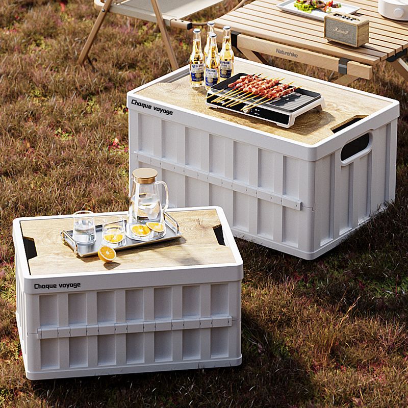 Spot free shipping repurchase outdoor camping outing car trunk multi-functional finishing box car bedside storage