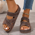Women's casual platform sandals & slides -  european & american new summer collection - trendy chunky heel thong sandals