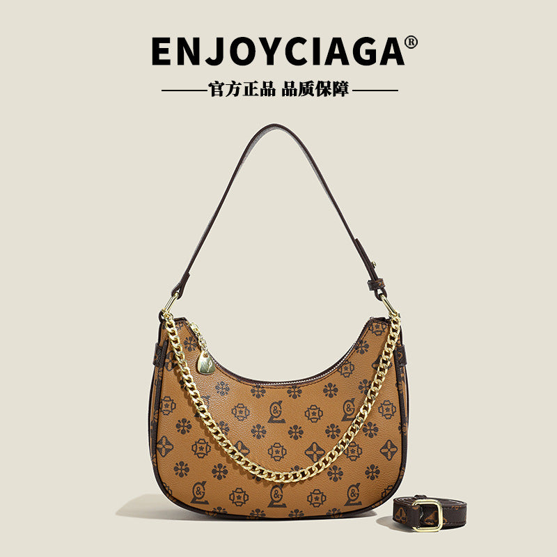 Crescent bag for women 2025new arrival large capacity underarm texture women's accessible luxuryniche style design classy sense crossbody