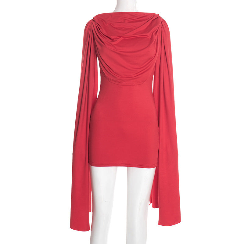 Q25ds070 new african women's fashion: sexy off-the-shoulder mini dress - premium quality, high-end nightclub style