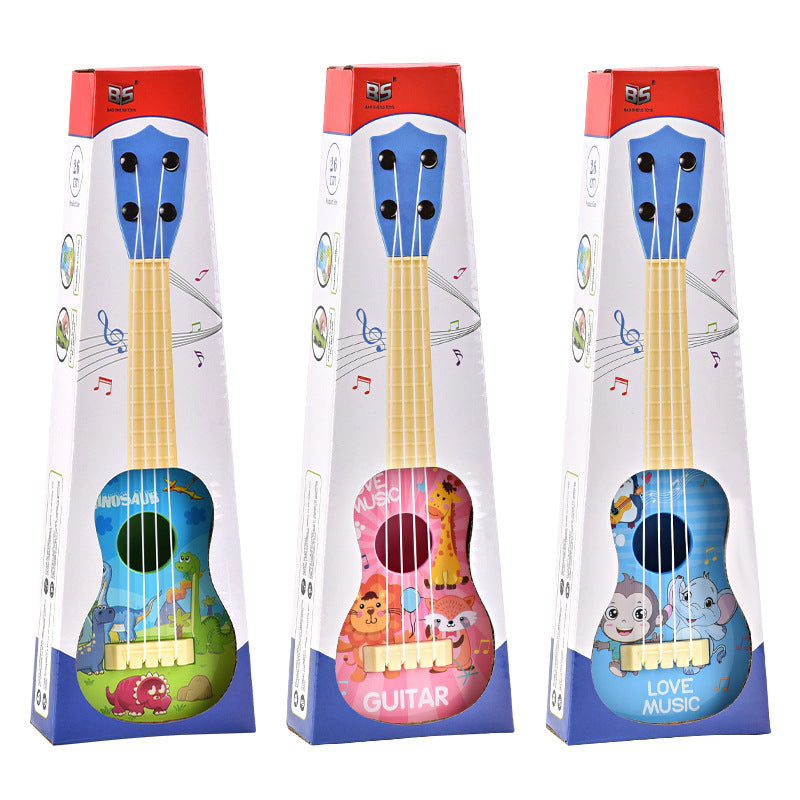Ukulele kids' guitar toy instrument - beginner friendly, perfect for ages 3-6, boys & girls, great gift for the new year!