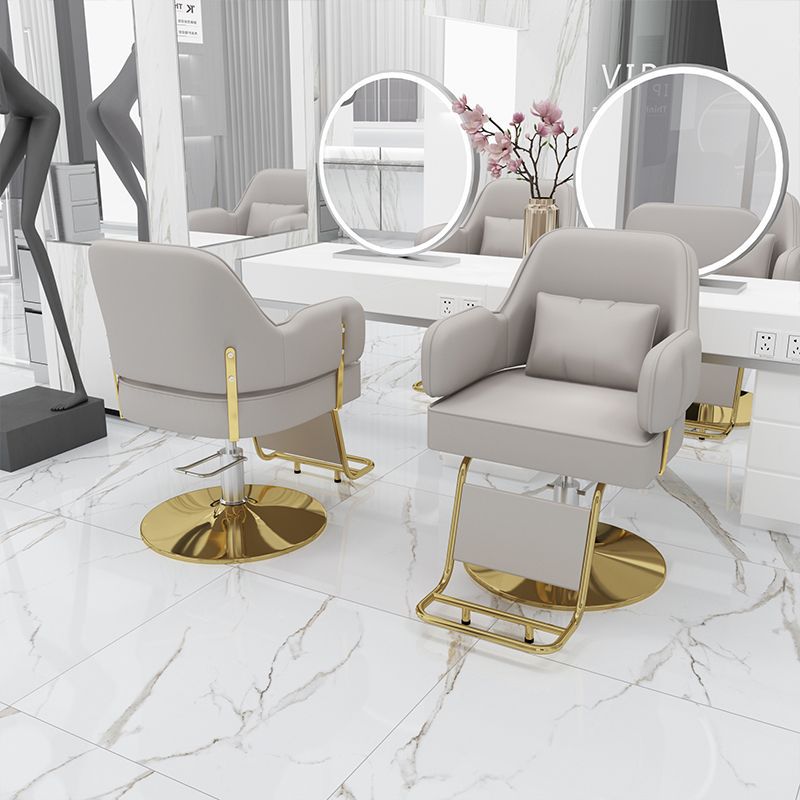 Professional salon chair - barber chair - hairdressing chair - adjustable height & swivel - high-end perm & dye chair - barber chair