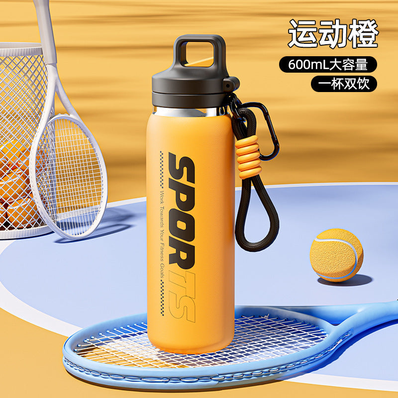 New arrival: stylish 316 stainless steel insulated tumbler - perfect for outdoor cycling, sports, and on-the-go use. portable, handheld, and car-friendly