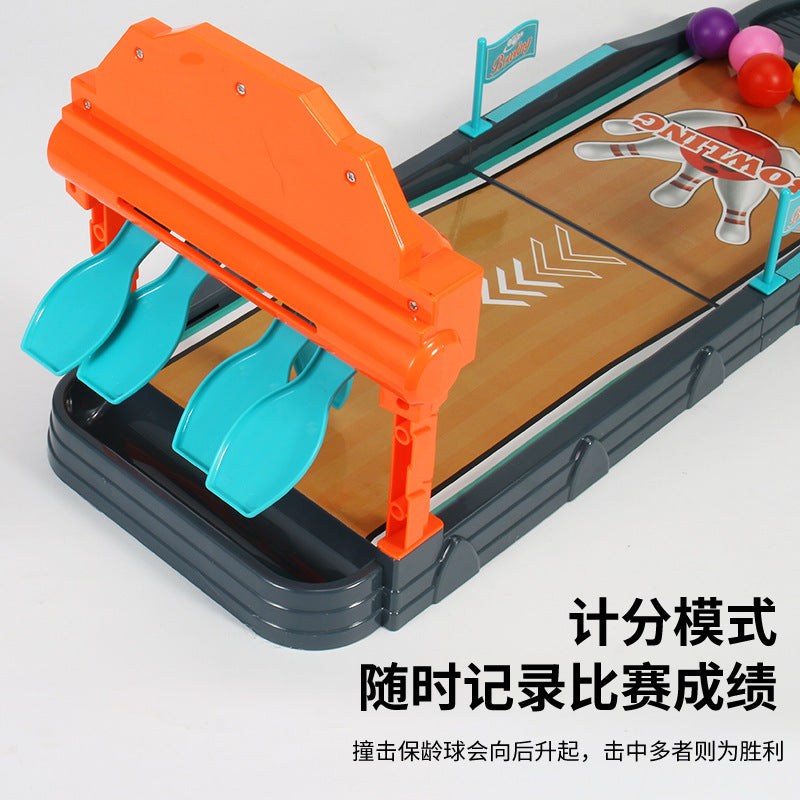 large bowling single board game toy kids ejection kindergarten interactive gift focus training puzzle