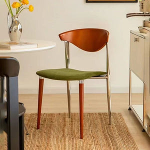 Nordic retro dining chair designer solid wood chair medieval single chair desk chair for home dining table chair popular dining chair