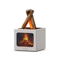 2025 simulated campfire aroma diffuser with colorful ambient lighting - essential oil dedicated diffuser, usb plug-in humidifier for home use