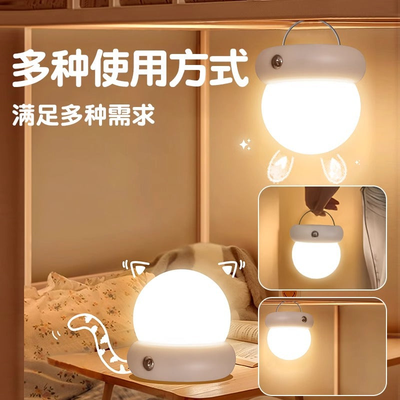 Night light charging bedroom bedside sleep night baby feeding eye protection kids room sleeping night table lamp