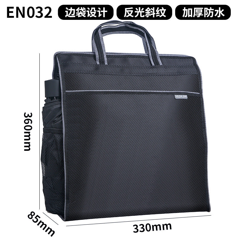 File bag a4 portable storage bag office bag classic simple cloth document data storage bag business bag