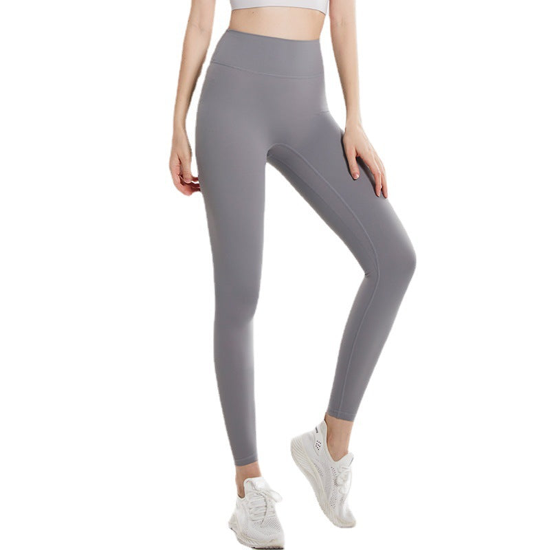 Peach butt nude yoga pants - slim fit, high-waisted, butt-lifting leggings for women - wholesale for sports, fitness, running, and outdoor activities