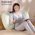 Pregnancy pillow - back support, side sleeper, belly support, side sleeping pillow, pregnancy sleep aid, hug pillow, cushion supplies, backrest pillow