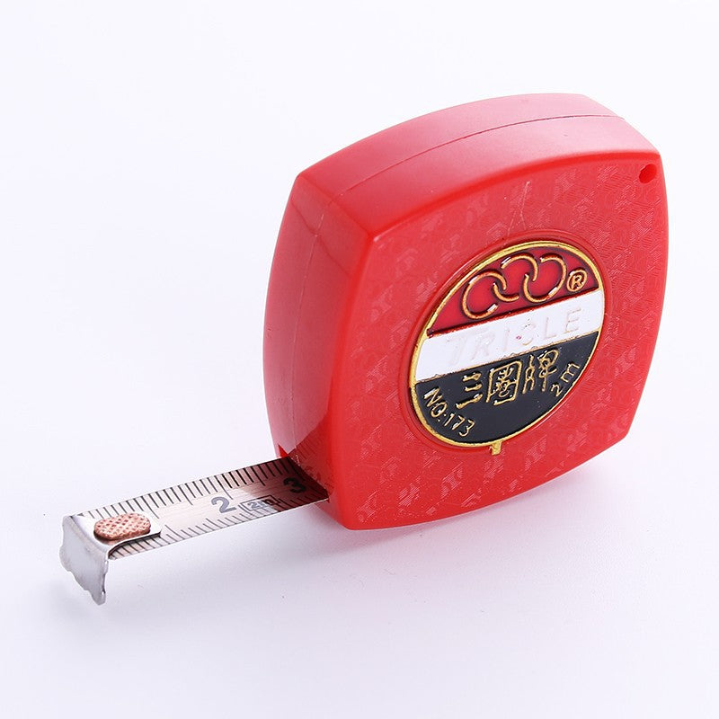 Three-circle tape measure 302 metric high-precision waterproof and rust-proof small pull ruler for home mini tape measure 2.3m 5m