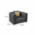 Single sofa gray