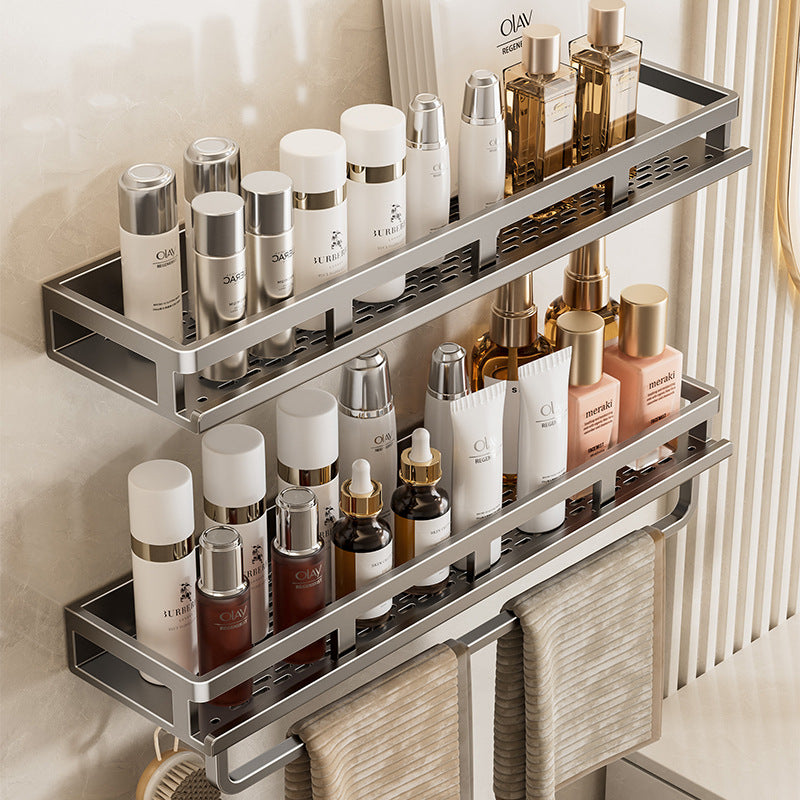 Toilet rack No punching Bathroom sink Toilet wall-mounted wall toilet Bathroom storage shelf