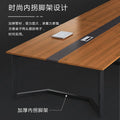 Conference table long table casual modern negotiation table workbench large bench table conference room office desk and chair combination