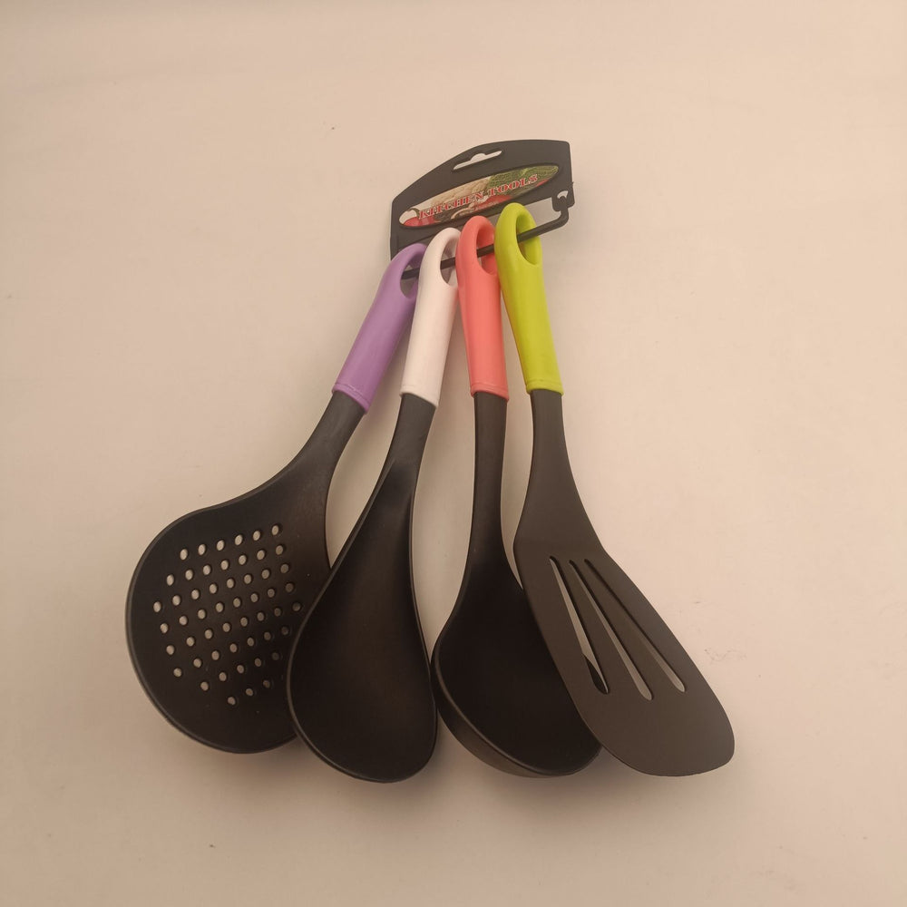 nylon spatula six-piece set of spoons kitchen multi-functional cooking high temperature resistant kitchenware set manufacturer wholesale