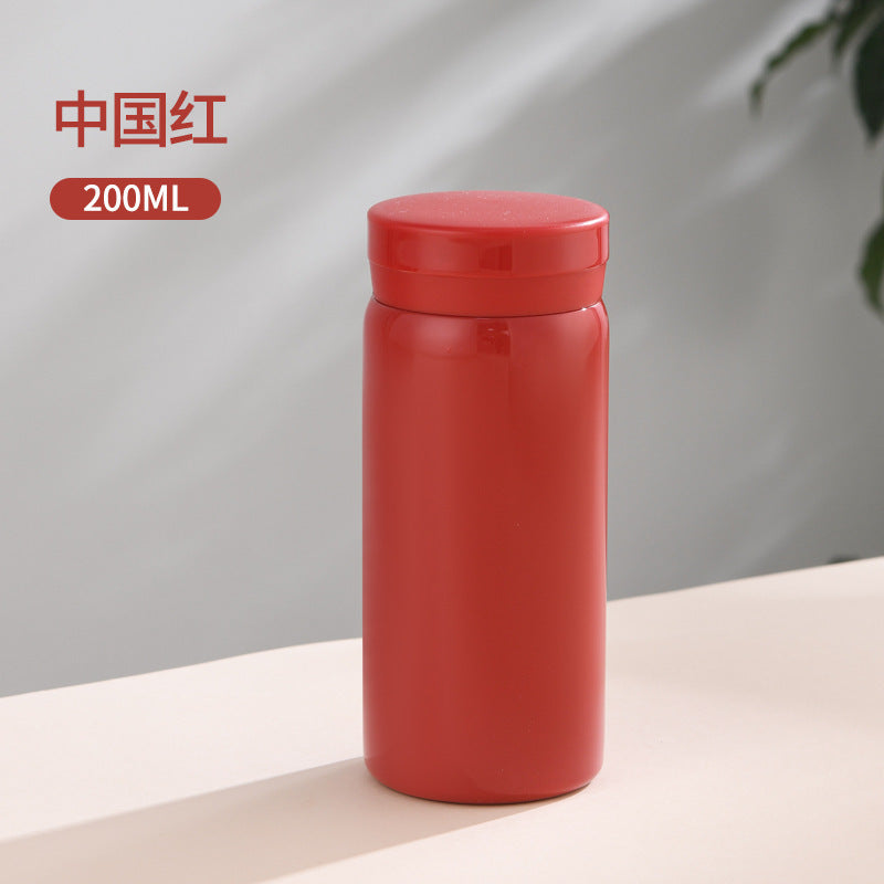 Elementary school kids' cup mini insulated tumbler pocket sports water bottle gift portable student straight-sided insulated cup