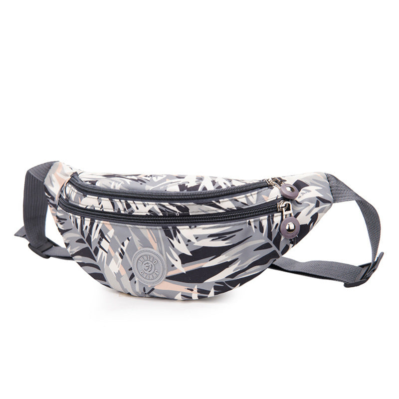 Cross-border hot-selling fashion popular women's fanny pack Oxford cloth chest messenger bag breast bag wholesale order FANNY PACK