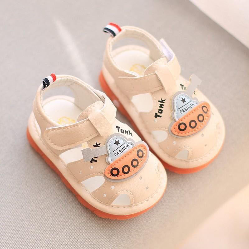 Jiaojiao shoes summer new soft sole baby toddler shoes boys baby shoes non-slip 0-1-2 years old girls baby sandals