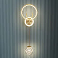 Modern minimalist nordic light luxury style wall lamp - bedroom bedside, hallway, creative background wall lighting fixture