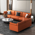 Minimalist light luxury tech fabric lazy sofa modern leather sofa nordic style large apartment living room single, double, and triple seater combinations