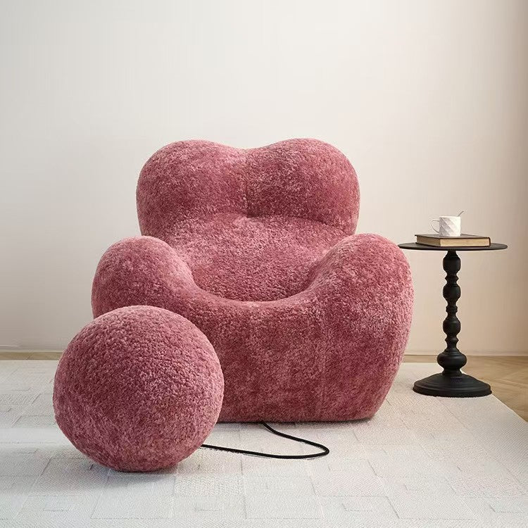 Single lazy sofa wool roll mother's embrace sofa chair can lie down and sleep in the living room balcony bedroom manufacturer personalized