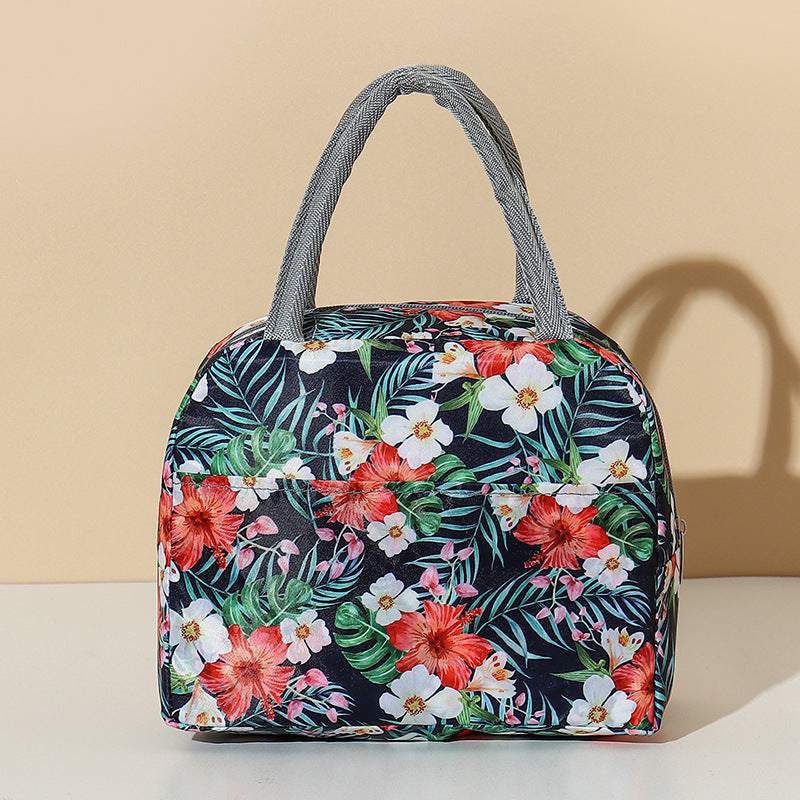 Lunch box bag, handbag, office worker with rice bag, primary school student lunch box bag, portable bento bag, bento bag, thermal insulation bag