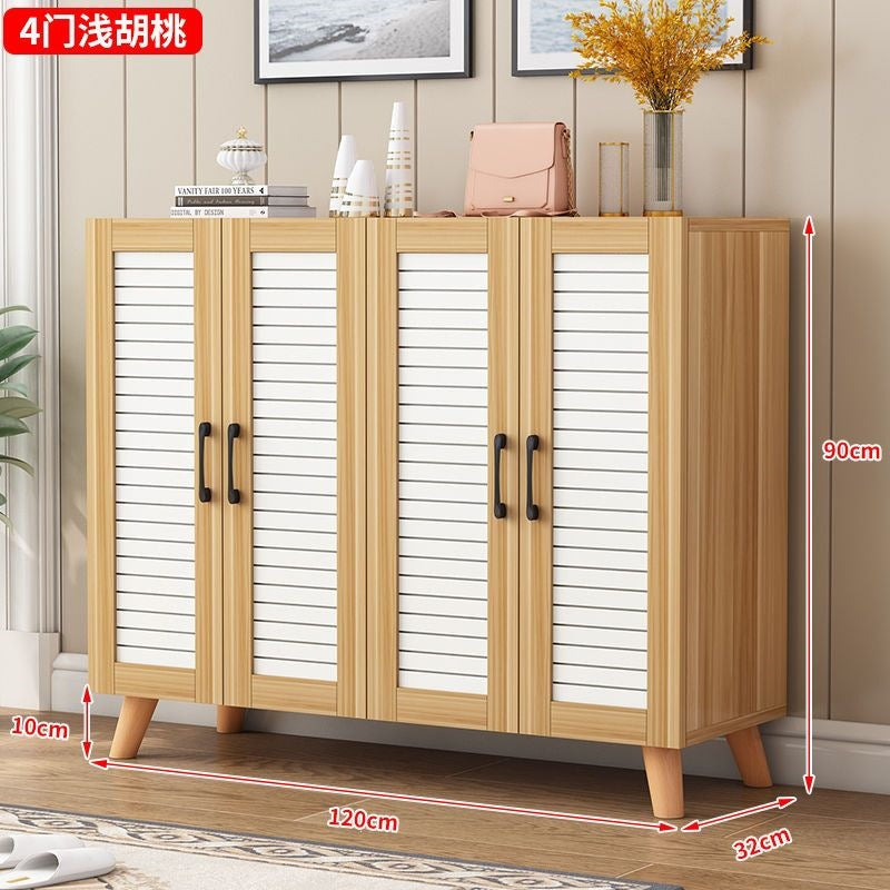 Shoe cabinet breathable multi-layer french shoe cabinet popularcasual storage shoe rack shoe cabinet large capacity living room multi-layer