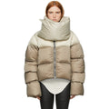 e-commerce: european and american winter women's fashion high-neck scarf design cotton-padded jacket