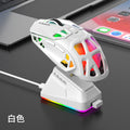 Viper x9pro wireless bluetooth three-mode hollow paw3311 e-sports gaming rgb luminous computer mouse usb