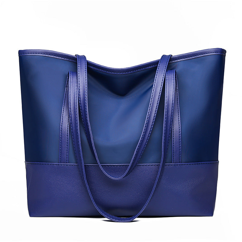 2024 new cross-border fashion tote bag women's shoulder bag ladies' handbag large capacity nylon commuter bag