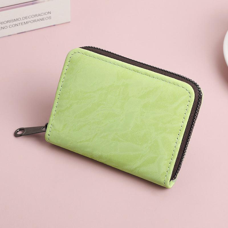 New organ card bag, female and male card bag, exquisite anti-degaussing multi-function, compact card holder, ID bag, wallet card holder.