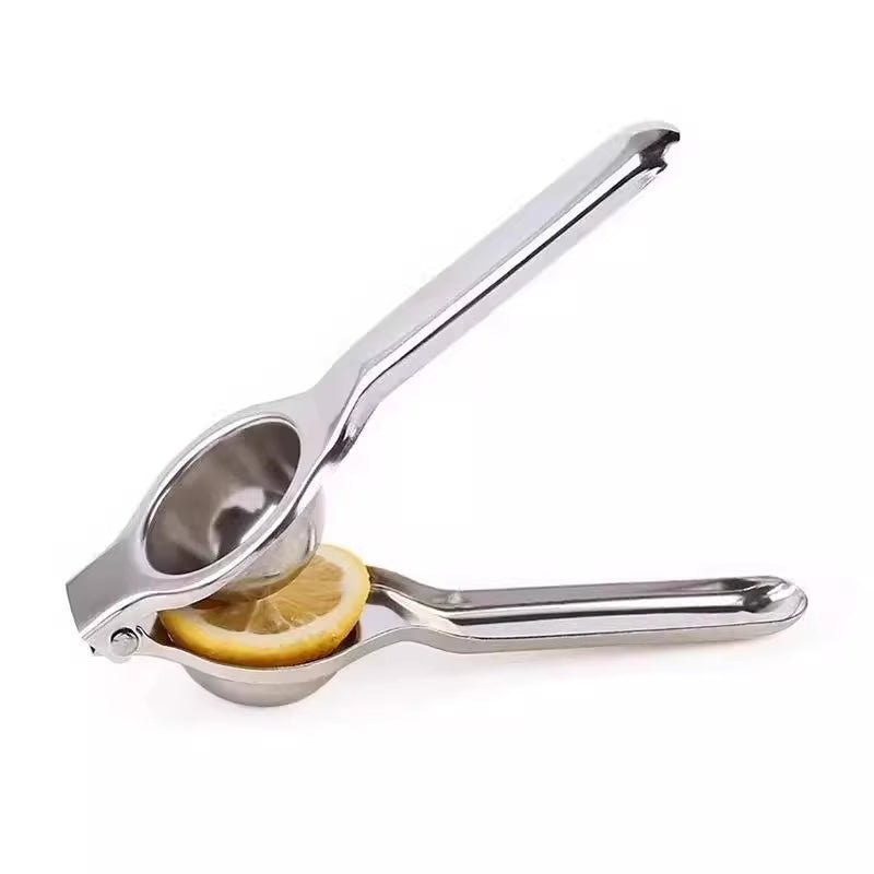 Stainless steel manual juicer - the ultimate lemon squeezer! home use hand press orange clip - mini hand press juicing tool