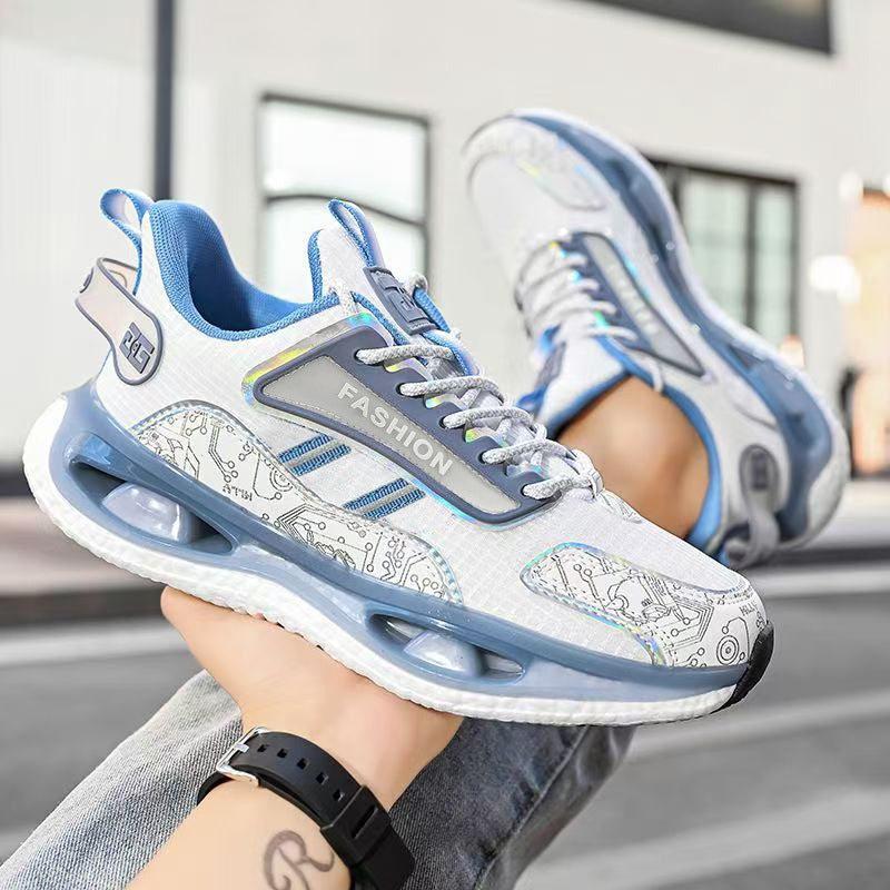 Men's shoes 2026 new spring collection: lightweight, soft-soled, ultra-lightweight, shock-absorbing running shoes for teenagers and students - trendy footwear