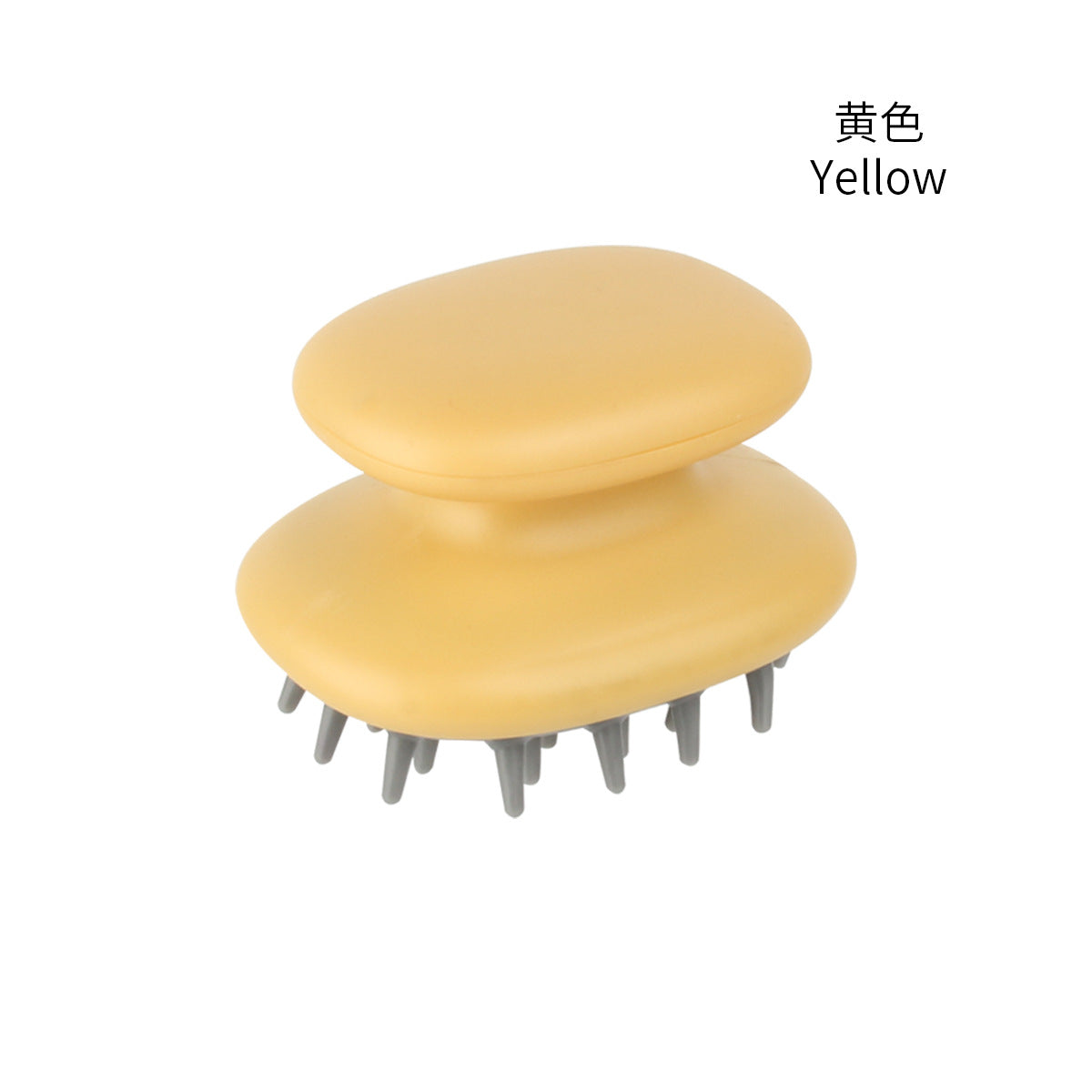 Cross-border direct supply shampoo massage brush soft silicone shampoo brush massage magic shampoo comb gripper hair tool
