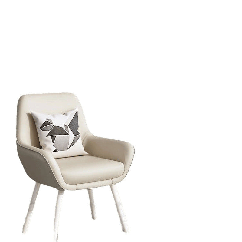 Balcony table and chair combination three-piece casual cream style coffee table household one table and two chairs small round table cp