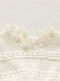 cross-border exclusive: baby rompers - lace-up mesh bodysuits with lace trim, summer triangle onesies