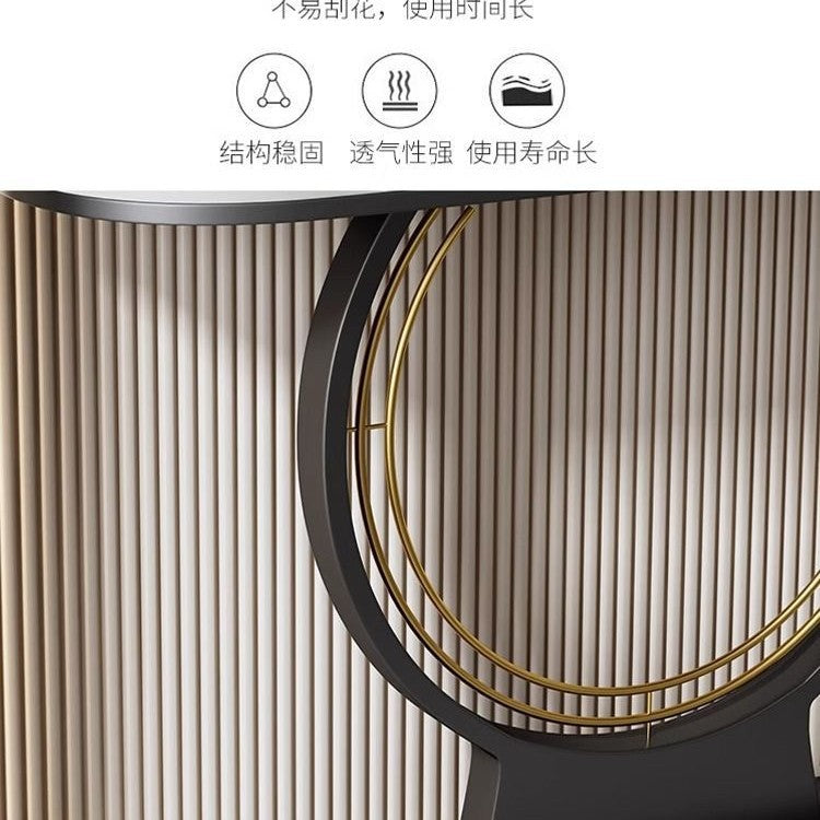 Accessible luxury bench narrow table slate console table entrance cabinet new chinoiserie bench entrance console table table against the wall semicircle
