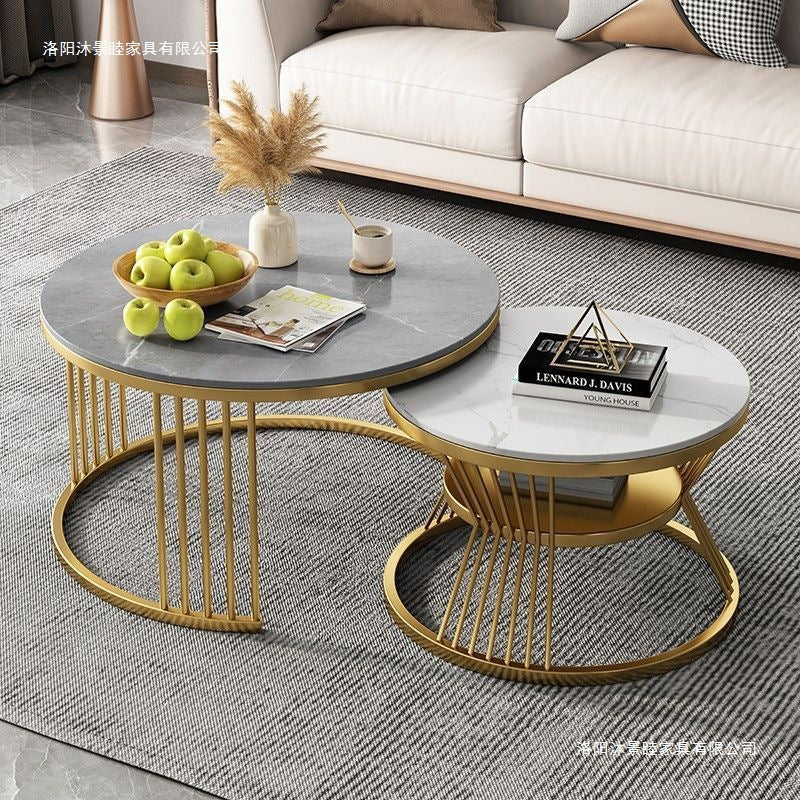 Popular coffee table living room small apartment accessible luxury modern casualfor home pandora mother-in-law rock slab small coffee table