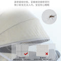 Universal full coverage stroller mosquito net - sunshade, windproof, mesh screen, and anti-mosquito protection for baby carriages