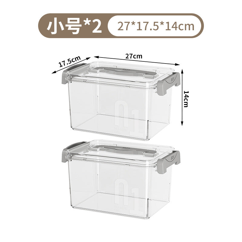 Household storage box Large cosmetics sundries storage box Thickened plastic bed bottom storage box Factory wholesale