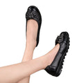 Authentic 2025 spring/autumn new collection genuine soft leather mom shoes - ultra-soft, comfortable, versatile, soft sole flats - women's non-slip moccasins