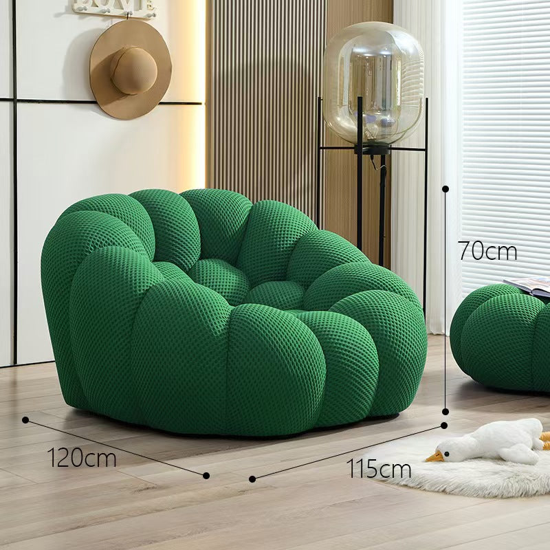 Pumpkin football sofa roche bobois bubble bean bag chair creative style living room leisure chair - custom manufacturer