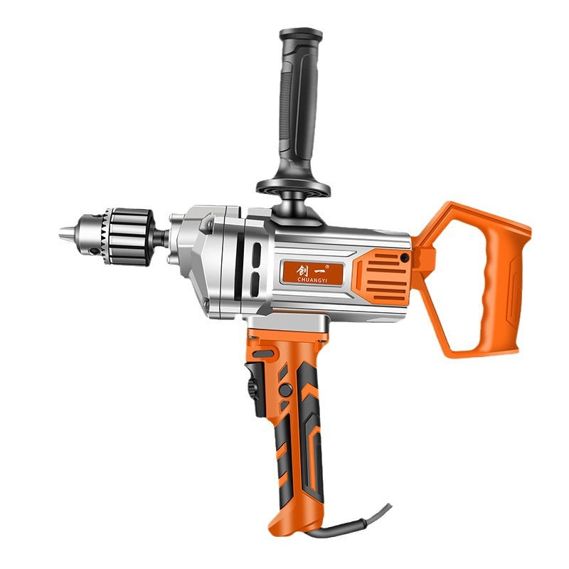 Chuangyi aircraft drill high power putty mixer powder paint coating mixer dust machine concrete drilling machine